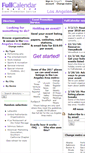 Mobile Screenshot of fullcalendar.com