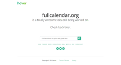 Desktop Screenshot of fullcalendar.org